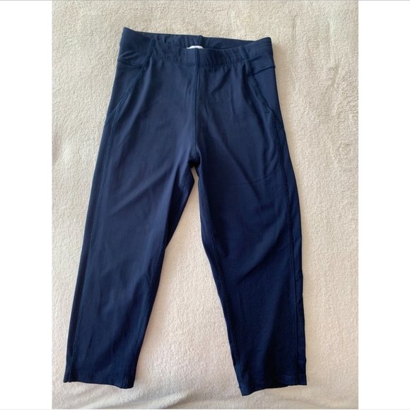 ✨ZARA SPORT 3/4 LEGGINGS - SIZE: US M - BLUE - Picture 2 of 3